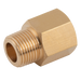M6 X 1.0 Metric Male X 1/8" Bspp Female Connector