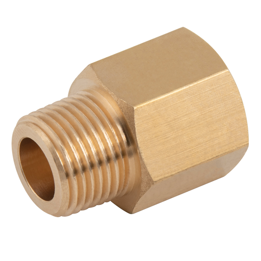 M6 X 1.0 Metric Male X 1/4" Bspp Female Connector
