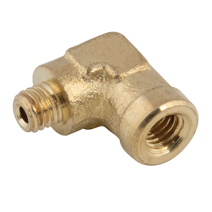 M5 X 0.8 Metric Male X M5 X 0.8 Metric Female Equal Elbow