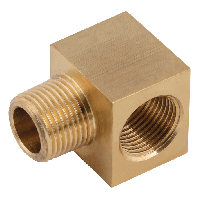 3/8" Bspt Male X 3/8" Bspp Female Compact Elbow