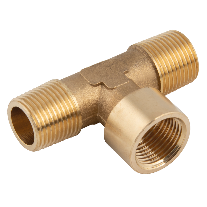 3/8" Bspt Male X 3/8" Bspt Male Equal Tee