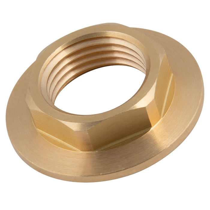 1/2" Bspp Female Flanged Locknut