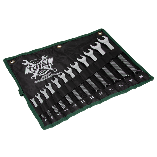 Combination Spanner Set, 3 Sizes 6-24Mm