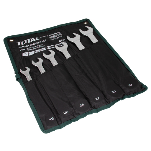 Ratchet Spanner Set, 1 Siize 19-32Mm