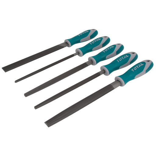 8" Assorted File Set, 5 Pieces