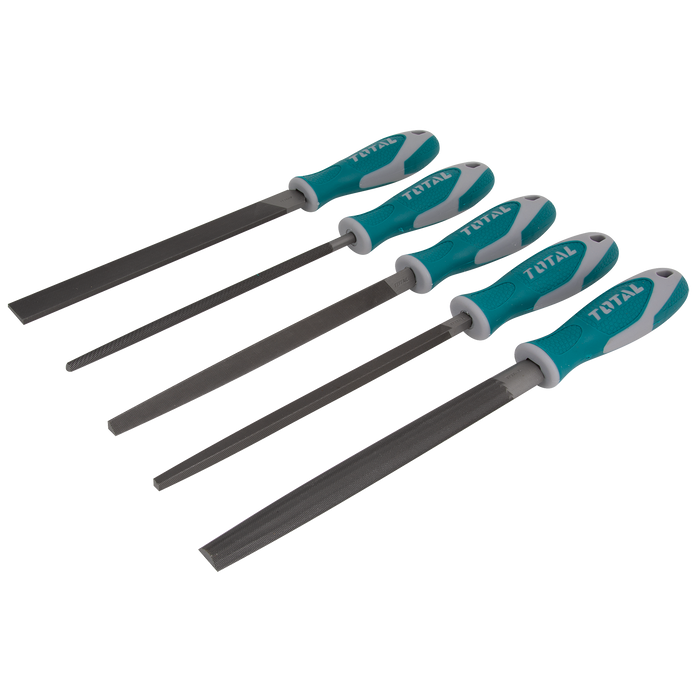 8" Assorted File Set, 5 Pieces