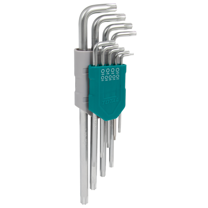 Torx Key Set Long Arm, 9 Piece