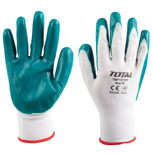 Nitrile Coated Palm Gloves Xl