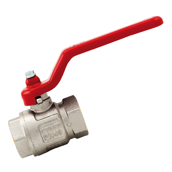 3" Bspp Brass Ball Valve Lever Handle Ni Plated