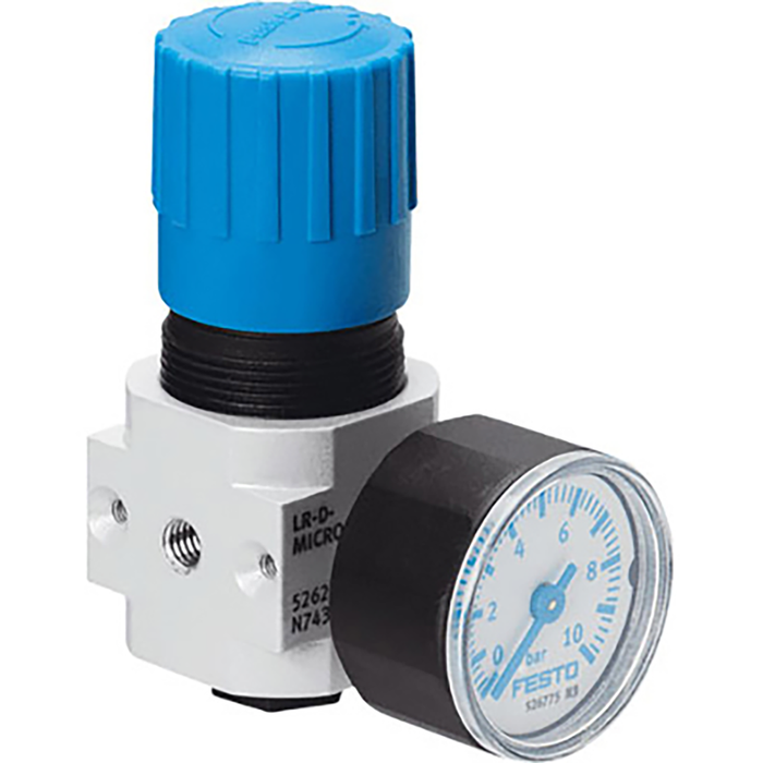 Regulator Sub-Base With Push-In Connector