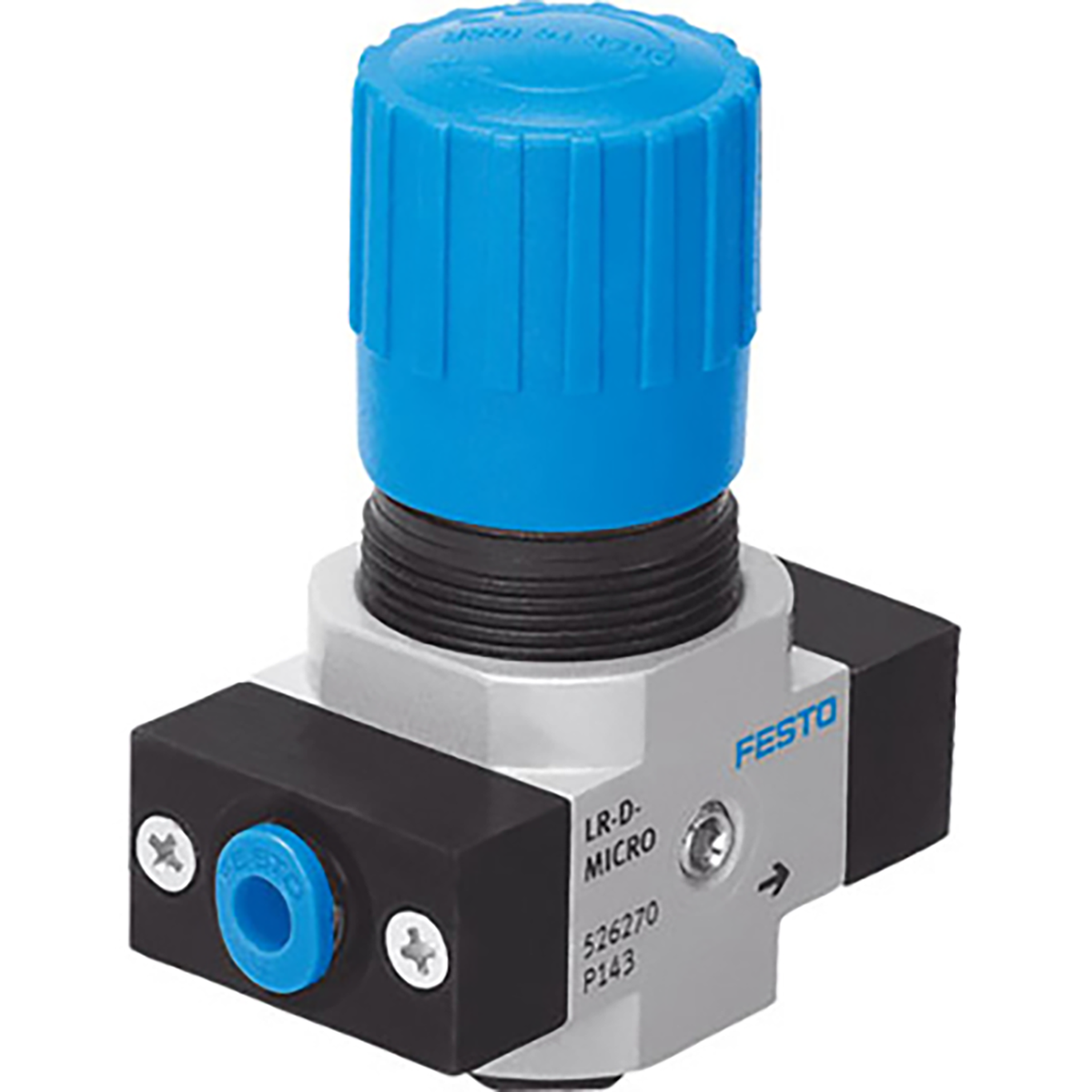 Festo 4MM Regulator Sub-Base with Push-In Connector 526270