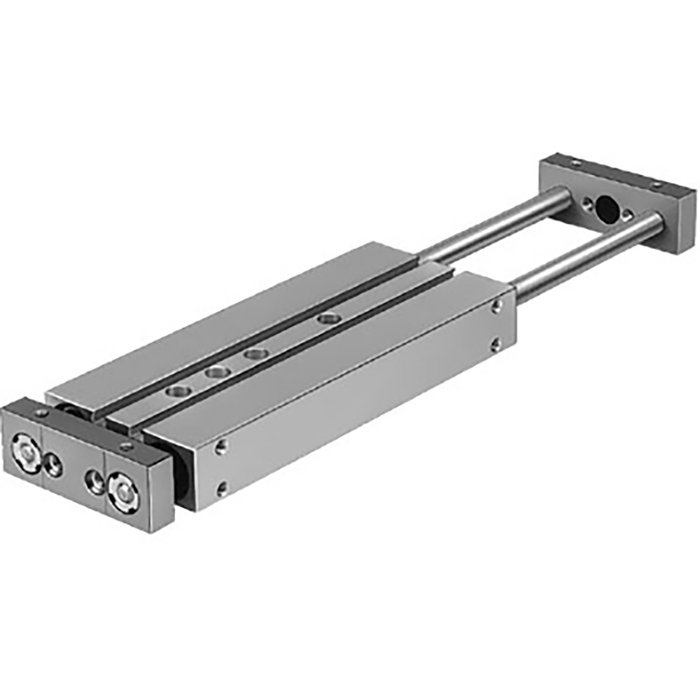 1/8" Female Bspp Twin-Piston Cylinder