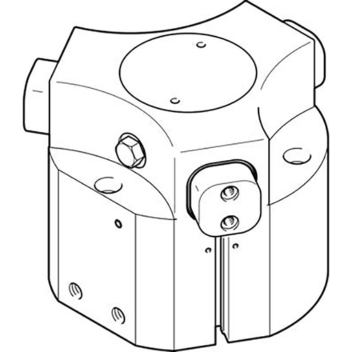 M5 Metric Three-Point Gripper