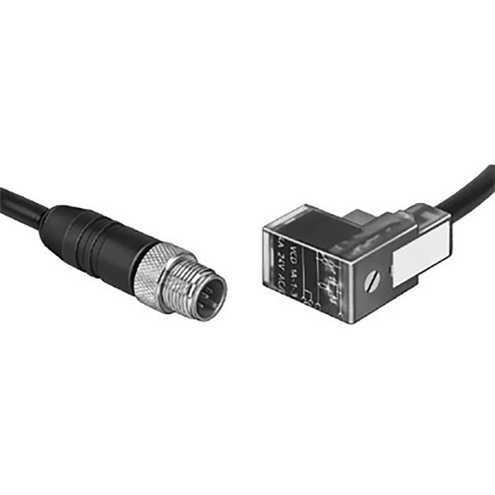 Kmeb-2-24-M12-0 5-Led Plug S. W Cable