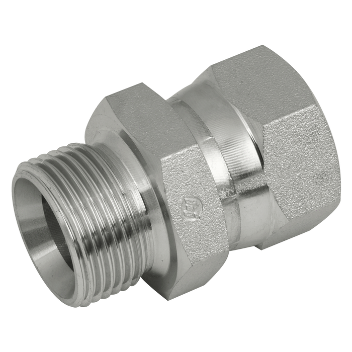 "3/4"" Bspp Male X1.5/16"" Jic Fem Sw Steel"