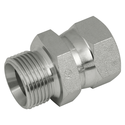 "1/4"" Bspp Male X 3/4"" Jic Fem Sw Steel"