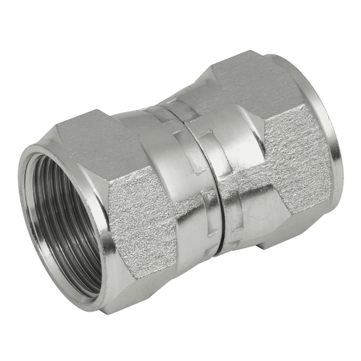 "3/4"" Bspp Fem X 1.1/16"" Jic Fem Steel"