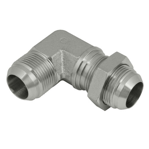 "3/4"" Jic M/M 90 Steel Bulkhead Forged"