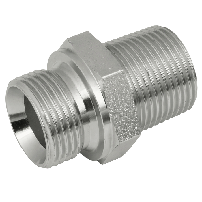 "3/8"" Bspp X 1/4"" Bspt Male Adaptor"