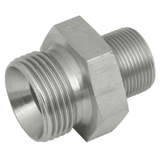 "08X1.0Mm Male X 1/8"" Bspp Male Steel"
