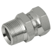 "3/8"" Nptf X 1/2"" Bsp M/F Swivel Adaptor"