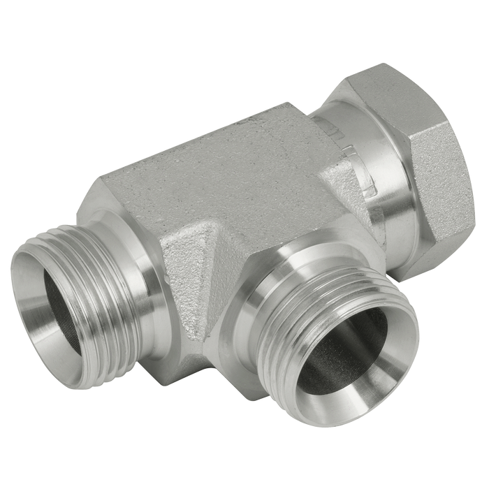 "3/8"" Bspp Male/Male X Fem Sw Run Tee"