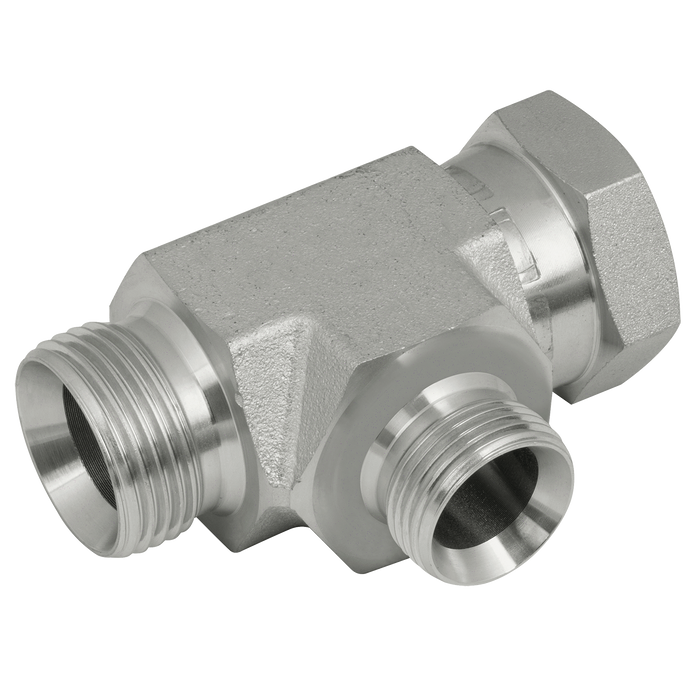 "3/4"" Bsp X 3/4"" Bsp X 1/2"" Bsp M/F/M Tee"