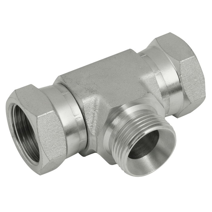 "1/4"" Bspp Fem/Fem Sw X Fixed Male Tee"