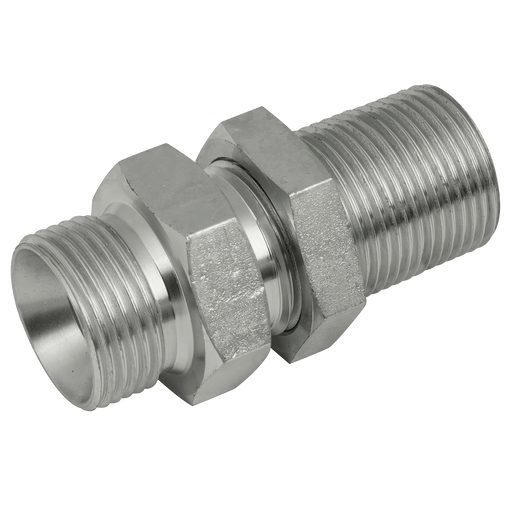 "1/2"" X 1/2"" Bsp Male Bulkhead & Locknut"