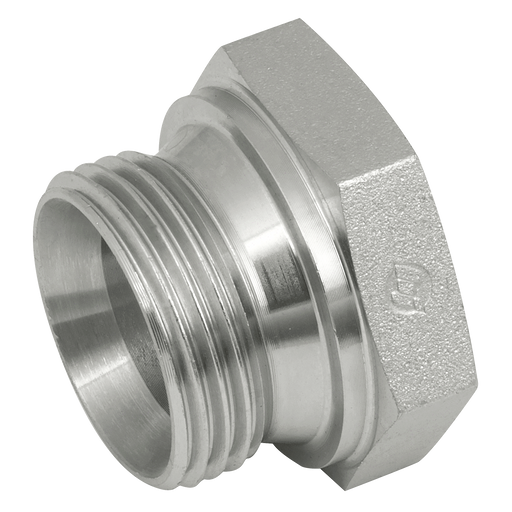 "1.1/2"" Bspp Male Coned 60Deg Plug Steel"