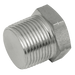 "1/2"" Bspt Male Solid Plug Steel"