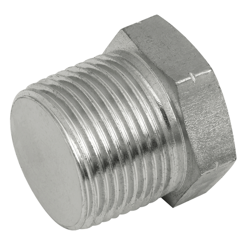"1/8"" Bspt Male Solid Plug Steel"