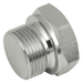 "1.1/4"" Nptf Male Solid Plug Steel"