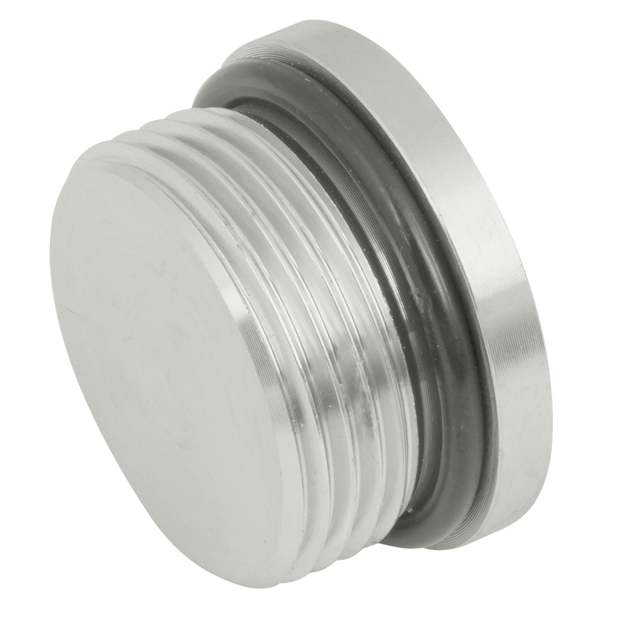 Stainless Steel Pipe Fitting, Hollow Hex Plug, 7/16-20 Male, 59% OFF