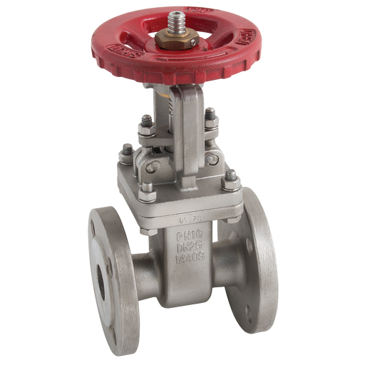 "6"" Pn16 Flange S/S Gate Vlv Handwheel"