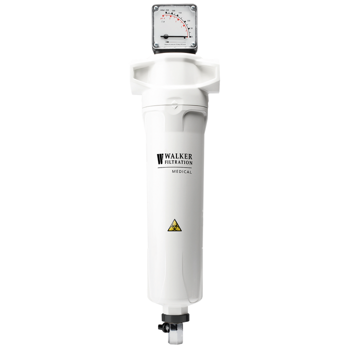 2" Bspp Medical Vac Filter 2770 Lpm
