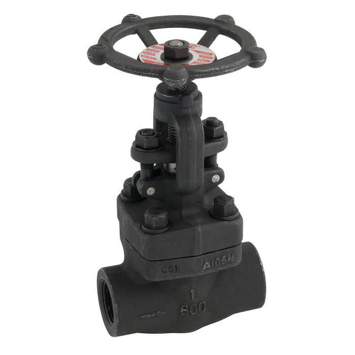 "1"" Npt #800 Globe Valve Hand Wheel Op"