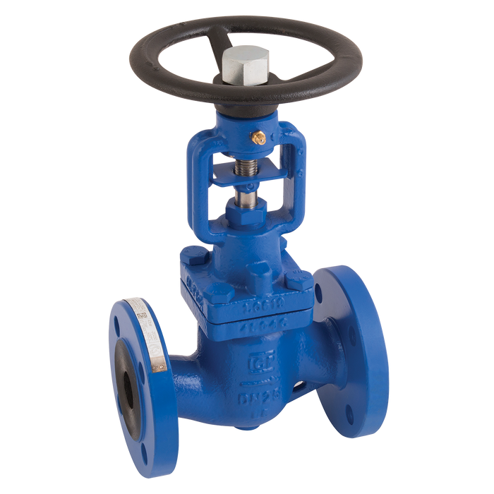 "4"" Pn25/40 Flng Cs Below Sealed Glbe Vlv"