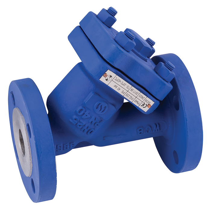 "1.1/2"" Pn25/40 Wcb Y Strainer 1Mm Holes"