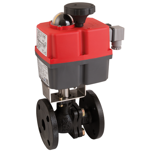 "2"" Pn16 Flanged Ci Bv F/W J4Cs55 Mv Act"