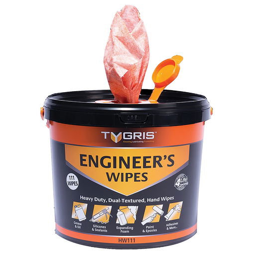 Engineers Dual Textured Wipes 110 Wipes