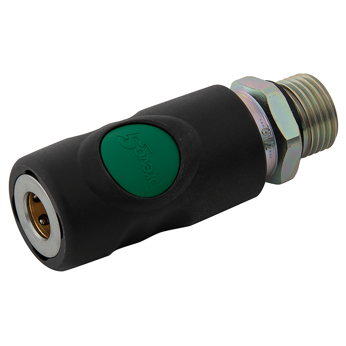 Ecm08S-1/2"Bspt Male Prevost Safe Coupl.
