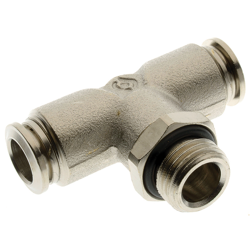 Swivel Tee Male Stud Ctr Leg 8Mm X 1/4 Bspp
