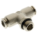 Swivel Tee Male Stud Ctr Leg 8Mm X 1/4 Bspp