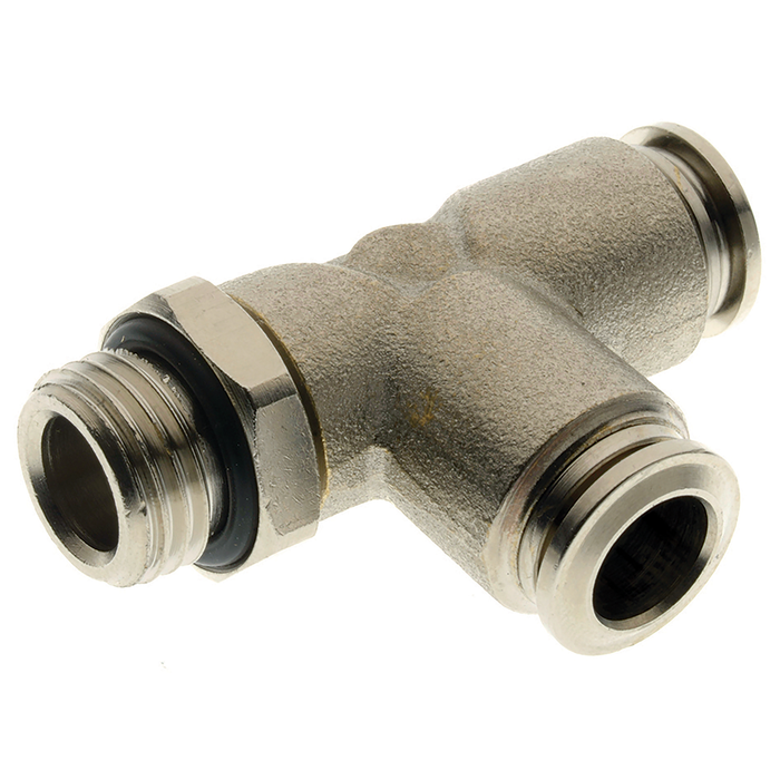 Swivel Run Tee Male Stud 8Mm X 1/2 Bspp
