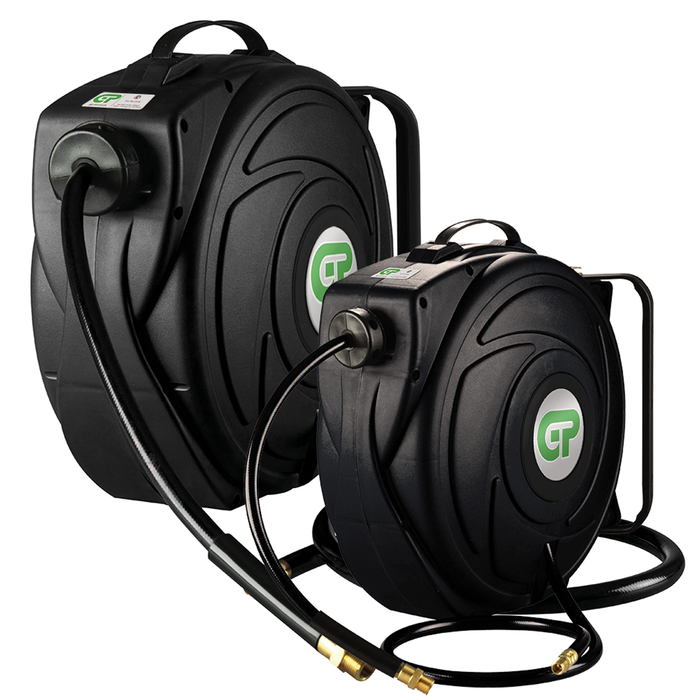 Compact Retractable Air Hose Reel Comes With Hose