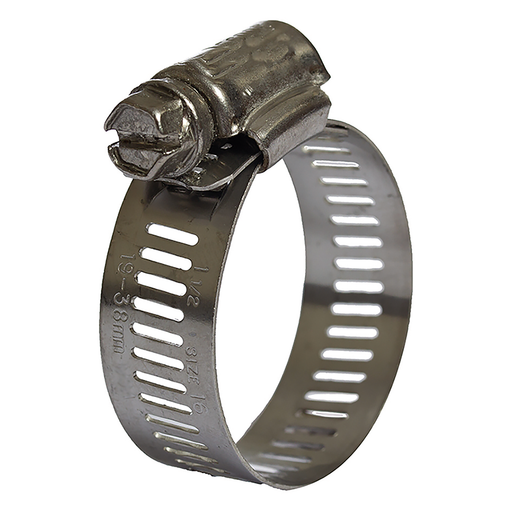 64-89 St.St.Pierced Hose Clamp