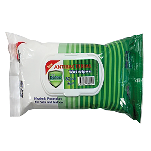 Detox Anti Bacterial Wet Wipes 80 Piece Pack
