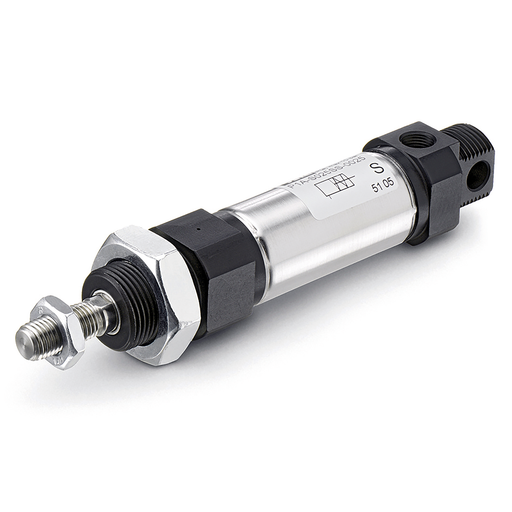 16Mm Bore X 50 Stroke Single A Cting Cylinder - Spring Extend