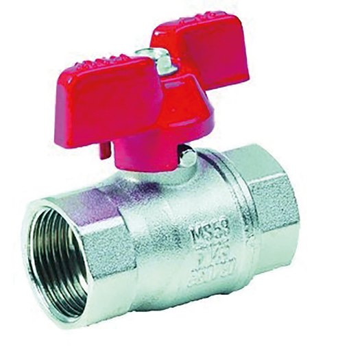 3/4" Bspp Female Butterfly Ball Valve